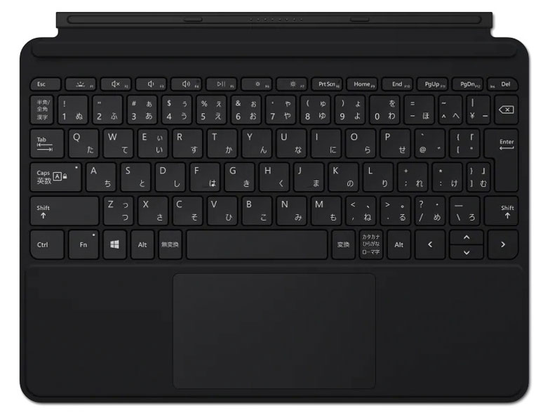 楽天市場】microsoft surface go タイプ カバー ブラック kcm－00043の通販