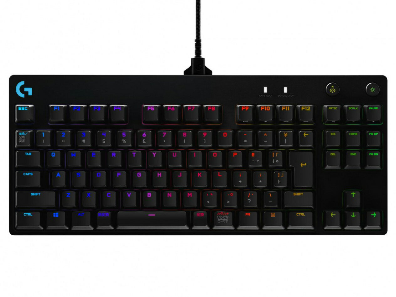 ロジクール キーボード PRO Gaming Keyboard G-PKB-002LN ブラック 【配送種別A】