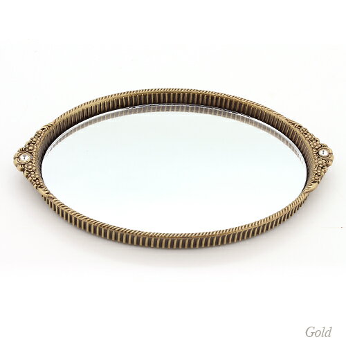 ミラートレイ ミラートレー シルバートレイ 銀 鏡 おぼん ML-09