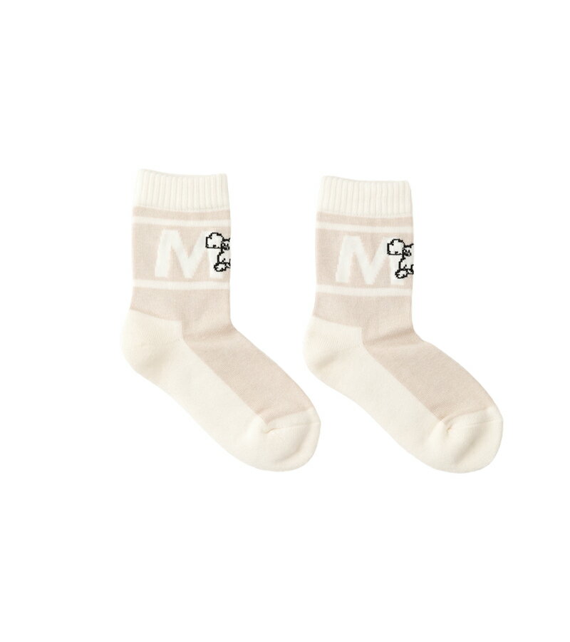 [MU SPORTS] ゴルフ レギュラーソックス / シュシュモチーフ レギュラーソックス レディース ゴルフ女子 3色展開 可愛い