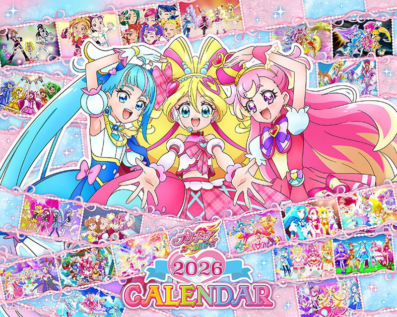 キミとアイドルプリキュア♪ 2026年カレンダー CL-015