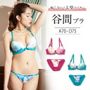 \LINE新規500円OFF/ ブラジャー ショーツ セット サテン 花柄 アンダーレース 美胸 ブラ&ショーツ 脇肉 ブラショーツ セット ブラセット 内蔵パ...