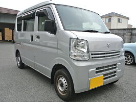 エブリイDA17V/DA17Wビッグワイドバイザー(前後セット/ダークスモーク)DS17/DG17/DR17/エブリィ