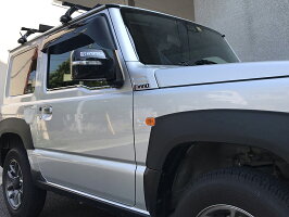新型ジムニーJB64/JB74ビッグワイドバイザー(ダークスモーク/ドアバイザー)