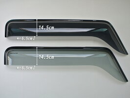 新型ジムニーJB64/JB74ビッグワイドバイザー(ダークスモーク)