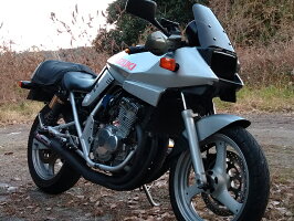 カタナGSX400S/GSX250Sヘッドライトカバー(ダークスモーク)