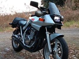 カタナGSX400S/GSX250Sヘッドライトカバー(ダークスモーク)