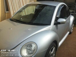 NewBeetle・ニュービートルスーパーワイドバイザー(ライトスモーク)ニュービートル全年式対応(ドアバイザー)