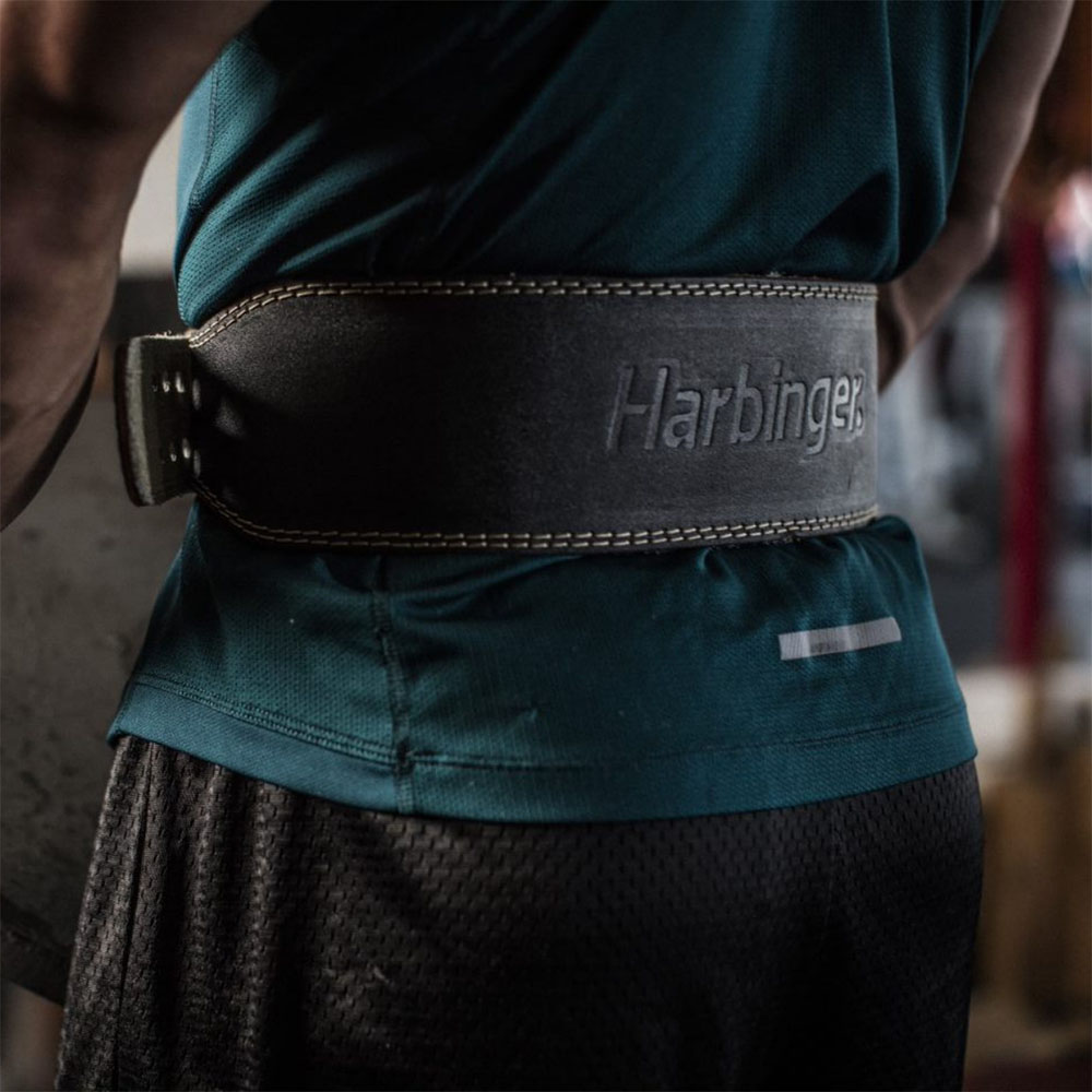 Harbingerハービンジャー4インチパッテッドレザーベルト男女兼用ウェストベルトスポーツSML361057361064361071