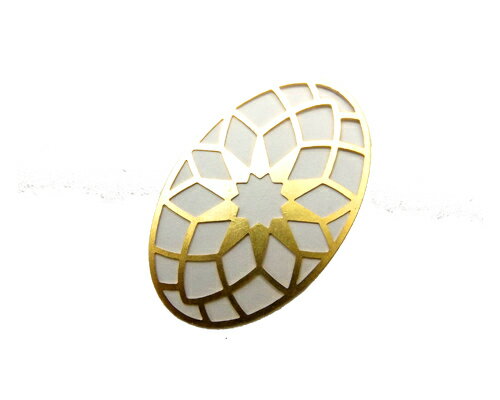 ステンドグラス　ゴールド[suk-c-021-3]