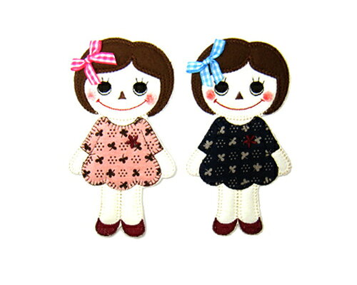 刺繍ワッペン ドールガール[wap-003]