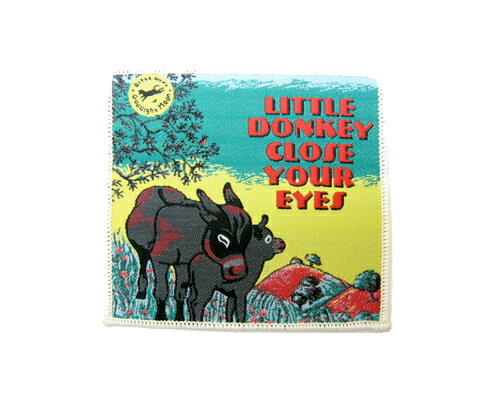 ピクチャーワッペン ロバの親子[wap-p-004]