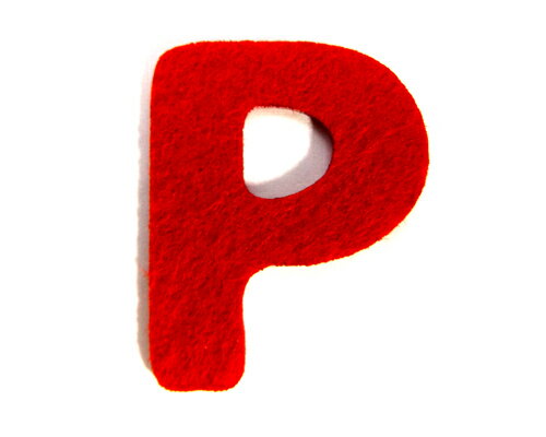 ★よりどり5個で送料無料★アイロンワッペン2枚・アルファベット3.0cm(P〜U)[irw-e-009]