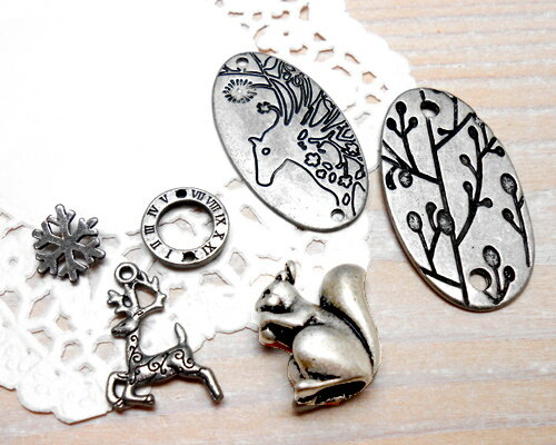 福袋 チャームアソート 冬の森-1 [fu-cha-018]