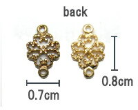 ドットクローバー3個[con-p-023]