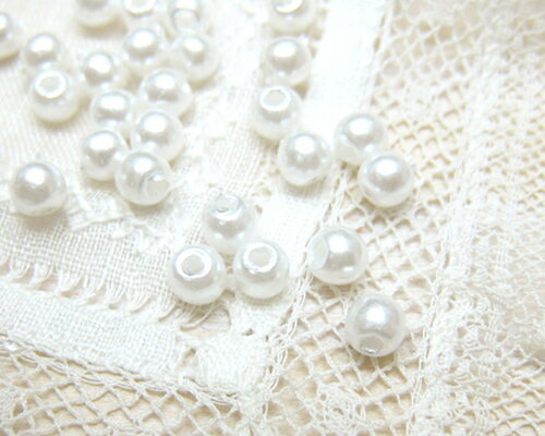 樹脂パール 3mm 約220個[st-p-026]