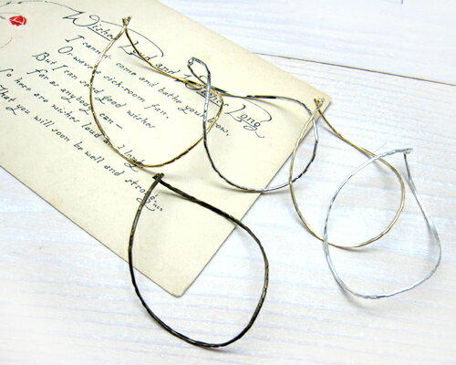 樂天商城 - ツイストドロップL　[foo-032]【フープ・アクセサリーパーツ・ビーズ】