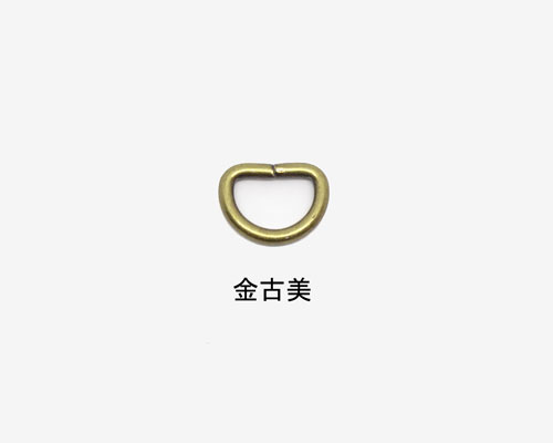 Dカン1.1 金古美15個［mp-ka-040] 【手芸・手芸用品・手芸材料・手作り・アクセサリー・パーツ・ネックレス・ピアス・イヤリング・ヘアアクセサリー・ハンドメイド・素材】