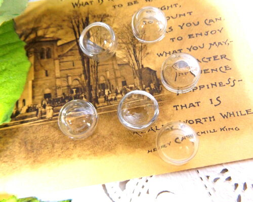 ガラスドーム 半球　1.5[oth-bin-041]