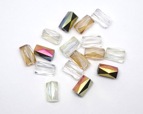 スクエアプリズム S 10個 [bea-349] 【手芸・手芸用品・手芸材料・手作り・アクセサリー・パーツ・ネックレス・イヤリング・ピアス・ハンドメイド・素材】