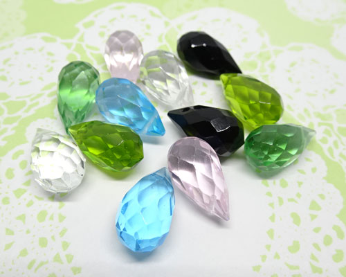 Thin drop M 4個［st-nt-053] 【手芸・手芸用品・手芸材料・手作り・アクセサリー・パーツ・ビーズ・ネ..