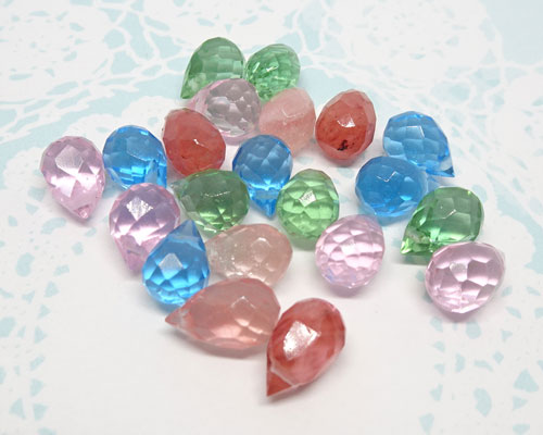 ドロップ S 4個［st-nt-059] 【手芸・手芸用品・手芸材料・手作り・アクセサリー・パーツ・ビーズ・ネ..