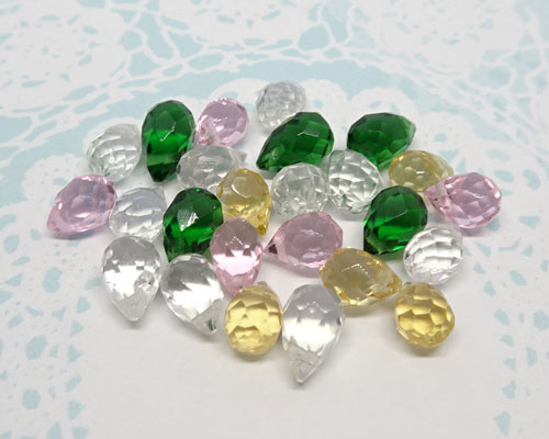 ドロップSS 4個［st-nt-065] 【手芸・手芸用品・手芸材料・手作り・アクセサリー・パーツ・ビーズ・ネ..