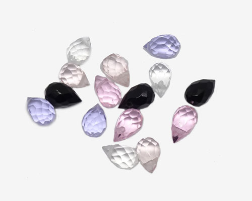 Drops 4個［st-nt-068] 【手芸・手芸用品・手芸材料・手作り・アクセサリー・パーツ・ビーズ・ネックレス・イヤリング・ピアス・ハンドメイド・素材】