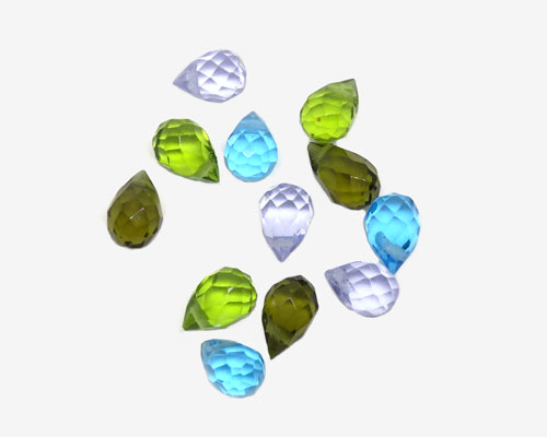 Simple drops 4個［st-nt-069] 【手芸・手芸用品・手芸材料・手作り・アクセサリー・パーツ・ビーズ・ネックレス・イヤリング・ピアス・ハンドメイド・素材】