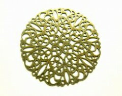 樂天商城 - サークル　金古美[suk-050kk]【透かし・フィグリー・アクセサリーパーツ・ビーズ】