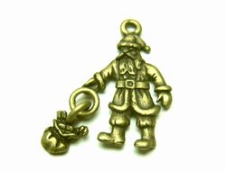 樂天商城 - サンタ　[cha-p-110]【アクセサリーチャーム・ピューターチャーム・ビーズパーツ】