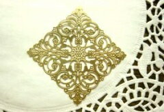 樂天商城 - スクエア　[suk-c-024-1]【透かし・フィグリー・腐食パーツ・アクセサリーパーツ・ビーズ】