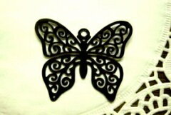 Papillon [suk-c-017-2] [Openwork, Figurine, Corrosion-resistant parts, Accessory parts, Beads]