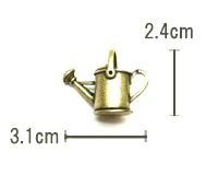 watering pot　[cha-p-583]【アクセサリーチャーム・ピューターチャーム・ビーズパ...