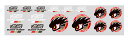 MUGEN COMMANDER EYE STICKER SET