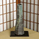 1点物 信楽焼 花器 青銅 面取 六角 池坊 生け花 数量限定 和風 洋風 華道 陶器 フラワーベース 生花 立花 花瓶 ギフト 信楽焼き 焼き物 華道 小原流...