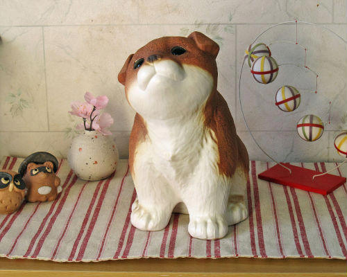 楽天市場】犬 置物(素材(インテリア)陶器・磁器)の通販 楽天市場】犬 置物(素材(インテリア)陶器・磁器)の通販