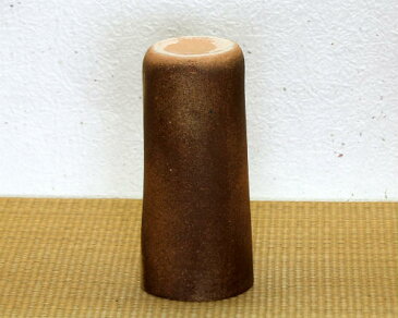 信楽焼 一輪挿し ビードロ流し ふくろう 付 小さい 花瓶 陶器 おしゃれ 花入 北欧 陶器 花びん 花器 フラワーベース プレゼント ギフト 信楽 信楽焼き やきもの (MR9096-10G)