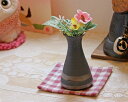 信楽焼 一輪挿し 銀嶺 円錐 小さい 花瓶 陶器 おしゃれ 花入 北欧 陶器 花びん 花器 フラワーベース プレゼント ギフト 信楽 信楽焼き やきもの(MB0...