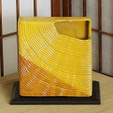 信楽焼 花器 黄釉 波堀 掛分 池坊 生け花 在庫数限り 在庫処分 和風 洋風 華道 陶器 フラワーベース 自由花花器 花瓶 ギフト 信楽焼き 焼き物 華道 小...