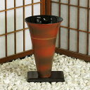 信楽焼 花器 茶 ぼかし 金線 立花 池坊 生け花 在庫数限り 在庫処分 和風 洋風 華道 陶器 フラワーベース 生花 立花 花瓶 ギフト 信楽焼き 焼き物 華...