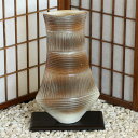 信楽焼 花器 白釉 彫り 合わせ 立花 池坊 生け花 在庫数限り 在庫処分 和風 洋風 華道 陶器 フラワーベース 生花 立花 花瓶 ギフト 信楽焼き 焼き物 ...