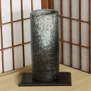 信楽焼 花器 白窯変 筒型 寸胴 立花 池坊 生け花 在庫数限り 在庫処分 和風 洋風 華道 陶器 フラワーベース 生花 立花 花瓶 ギフト 信楽焼き 焼き物 ...