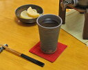 信楽焼 陶器 焼酎グラス 黒 ライン 大 焼酎カップ 湯呑み ビールグラス ビアグラス フリーカップ ビアカップ タンブラー ハイボール 焼酎 酒器 おしゃれ ...