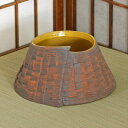 信楽焼 花器 内黄 ロール 山型 池坊 生け花 和風 洋風 華道 陶器 フラワーベース 在庫数限り 立花花器 自由花 花瓶 ギフト 信楽焼き 焼き物 華道 小原...