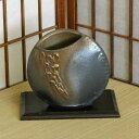 信楽焼 花器 金彩 合わせ 池坊 生け花 在庫数限り 在庫処分 和風 洋風 華道 陶器 フラワーベース 立花花器 自由花 花瓶 ギフト 信楽焼き 焼き物 華道 ...