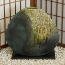 信楽焼 花器 黒ビードロ 盛り土 合わせ 池坊 生け花 在庫数限り 在庫処分 和風 洋風 華道 陶器 フラワーベース 立花花器 自由花 花瓶 ギフト 信楽焼き ...