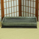 在庫数限り 信楽焼 水盤 茶 窯変 長角 20号 池坊 生け花 和風 洋風 華道 陶器 水鉢 花器 自由花 花瓶 ギフト 信楽焼き 焼き物 華道 小原流 未生流...