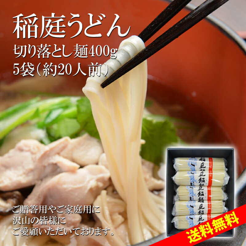 稲庭うどん 送料込みギフト 切り落とし麺(20人前)|無限堂が贈る稲庭饂飩は伝統の手綯い製法で職人が1本1本生み出しております。| 歳暮 中元 母の日 父の日 年賀 年始 内祝 返礼 冠婚葬祭 敬老の日 お返し 防災 乾麺