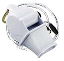 (White) - Fox 40 Sonik Blast CMG Whistle with Lanyard